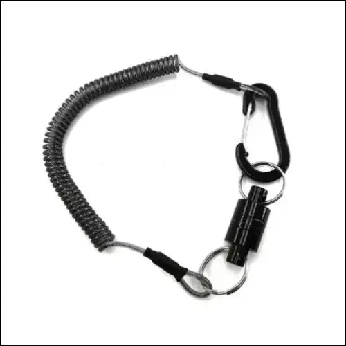 Quick Release Magnetic Hook Lanyard Elastic - 1.2m