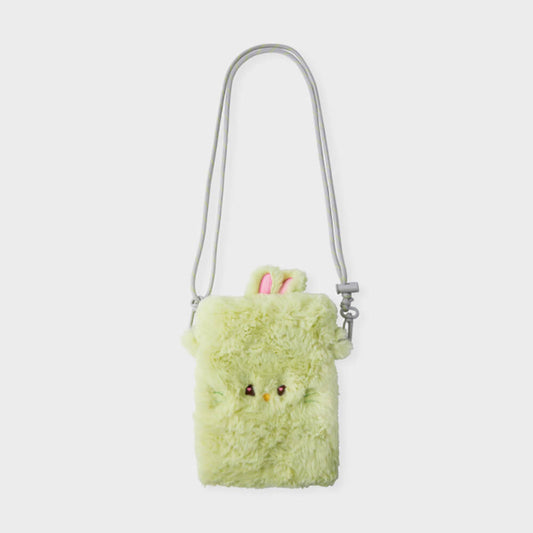 NewJeans bunini Plush Crossbody Mini Bag (Green)