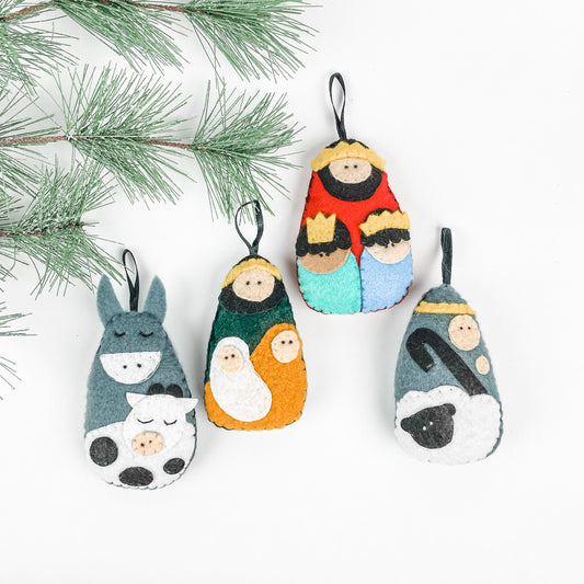 Nativity Ornament Set