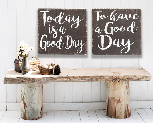 Today Is A Good Day Wood Sign Wall Decor