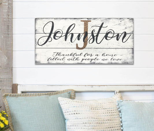 Personalized Wood Sign