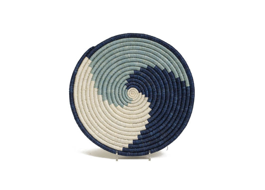Silver Blue Unity Trivet