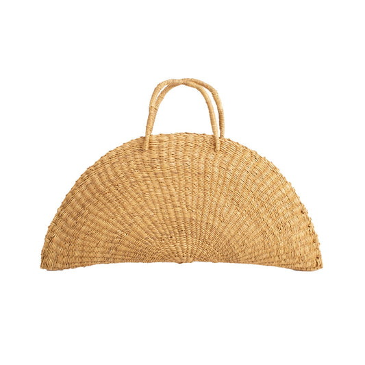 Neutral Handbag - Flat Half Circle
