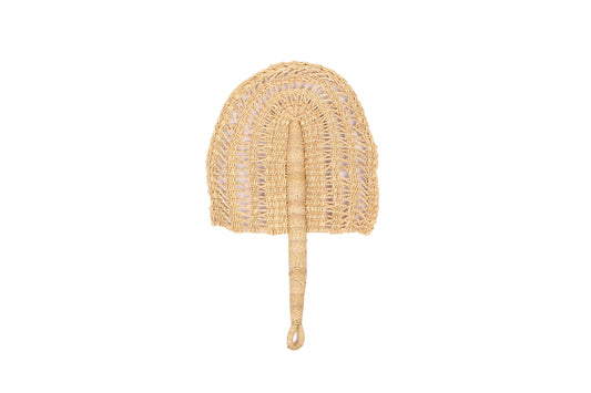Small Natural Laced Fan