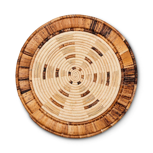 Town Square Wall Plate - Bark Grains