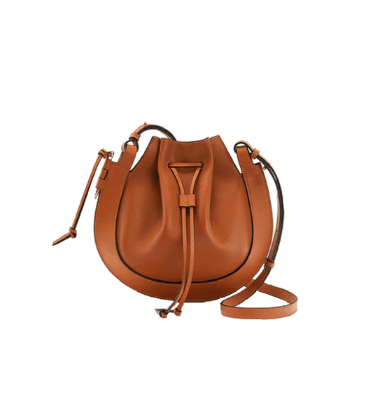 My Roommate Is A Gumiho Lee Dam (Lee Hye-ri) Inspired Bag 002 - ONE SIZE ONLY - 27 CM x 26 CM x 11 CM / Leather Material / Light Brown -
