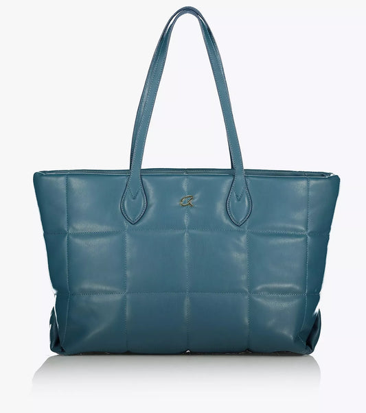 Axel Gwendolyn Navy Quilted Shoulder Bag