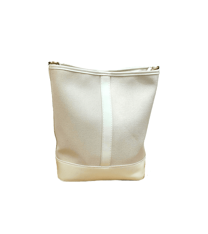 Nevertheless Yoo Na-bi (Han So-hee) Inspired Bag 002 - Pattern B / BIG - 29 CM x 23 CM x 13 CM / Cream White - Bags