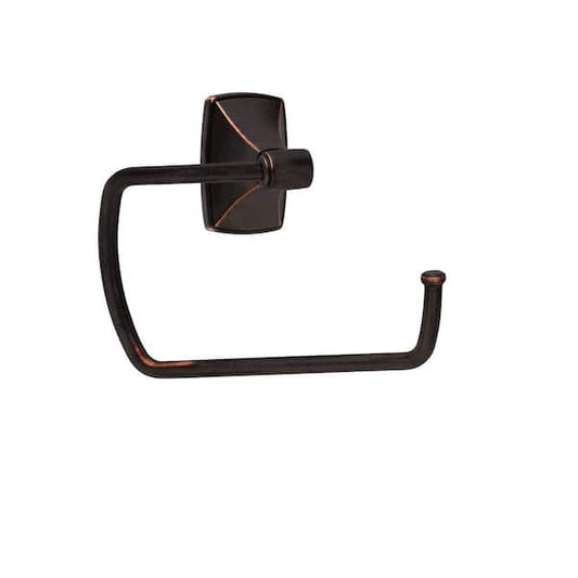 Towel Ring Oil-Rubbed Bronze Rustic Mediterranean Style Wall Mounted 1-Piece