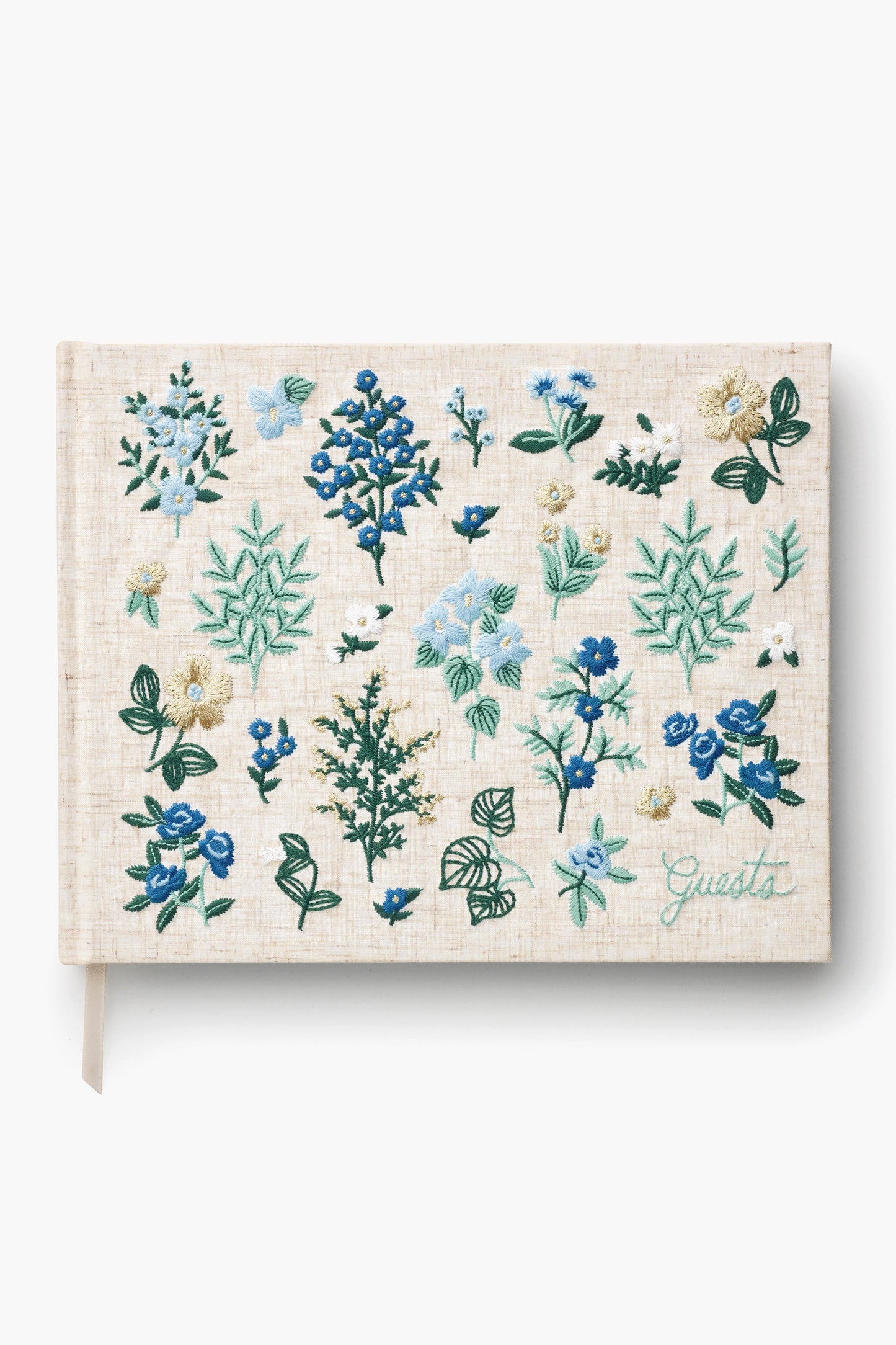 Wildwood Embroidered Guest Book