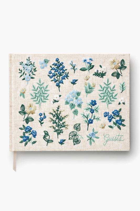 Wildwood Embroidered Guest Book