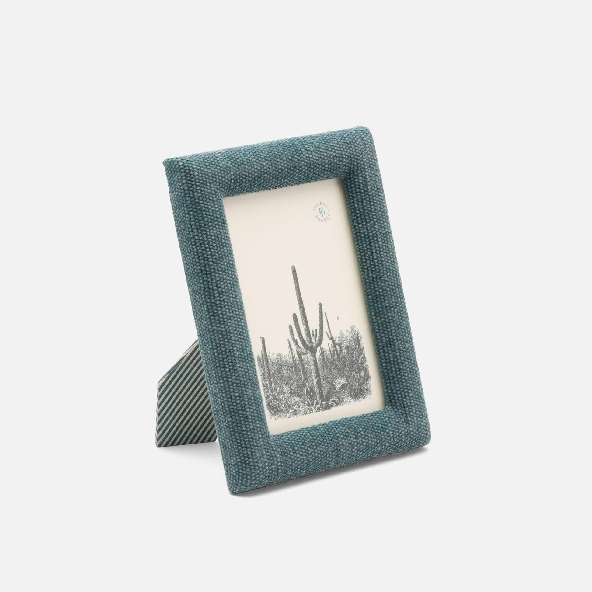 Pigeon & Poodle Kemi Picture Frame - Teal Pillow & Decor pigeon-poodle-02KEMI-TE-4X6