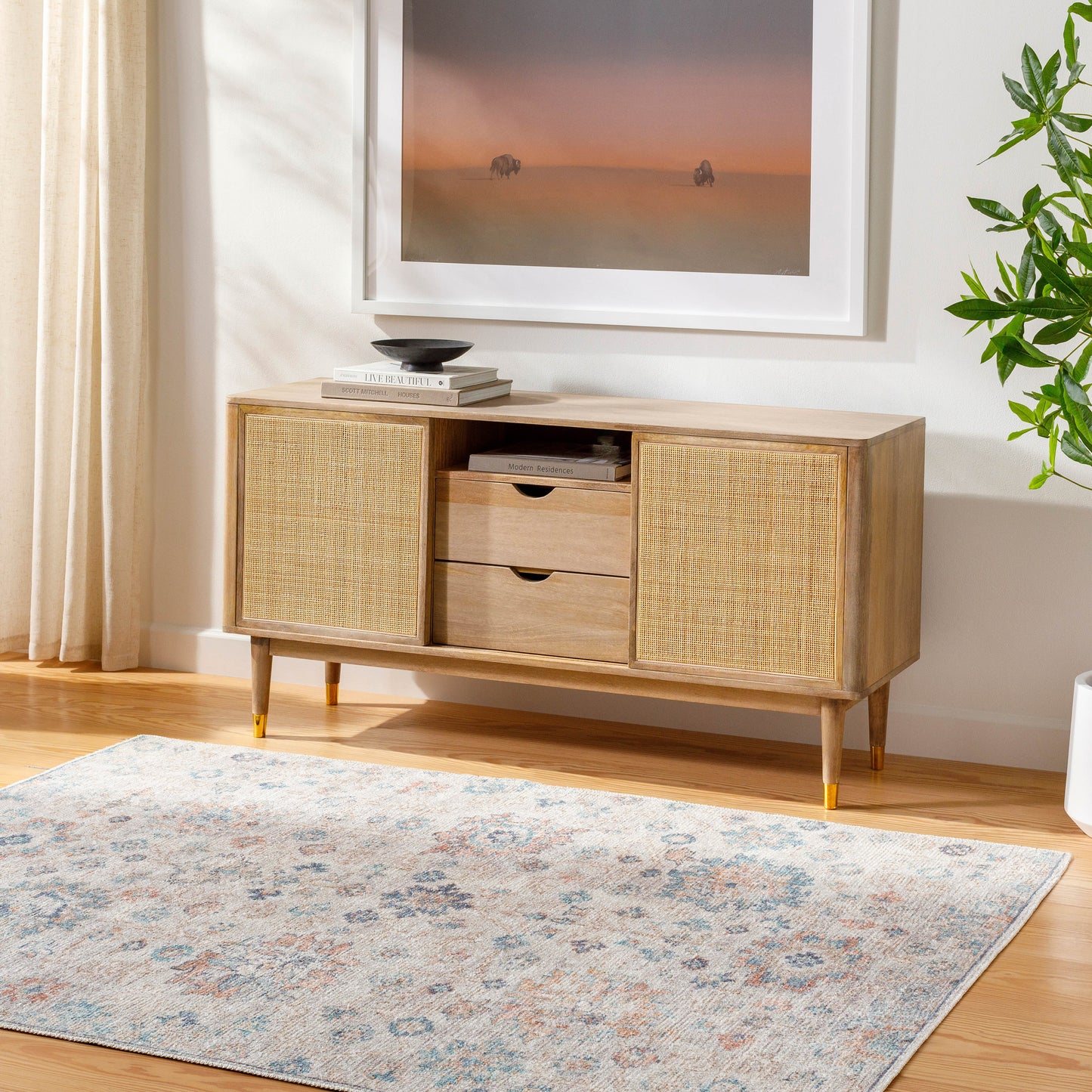 PNW Home Olympic PNWOL-2301 Rug- Gray, Tan