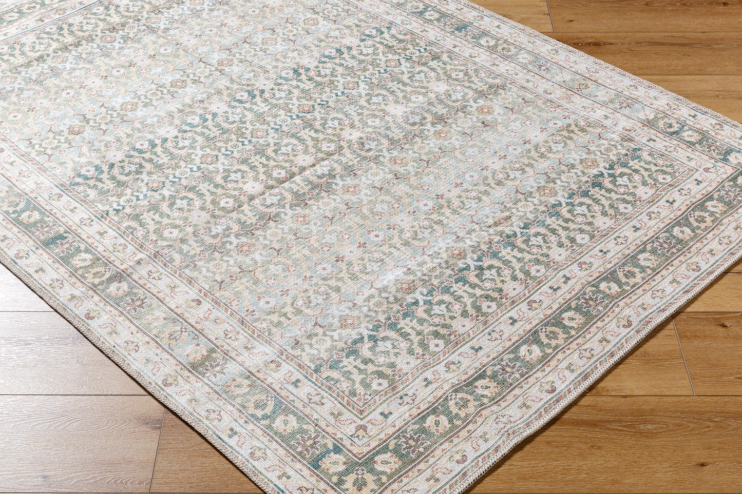 PNW Home Rainier PNWRN-23044 Rug- Green, Cream