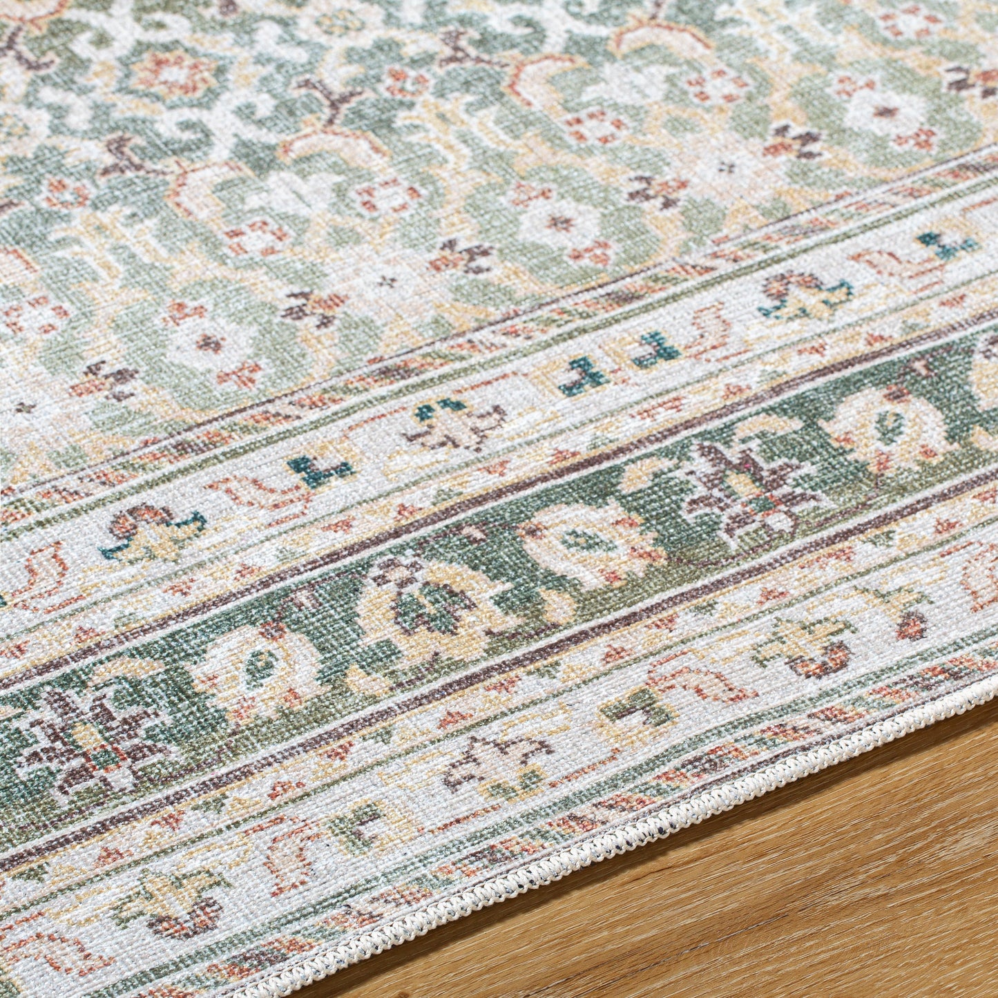 PNW Home Rainier PNWRN-23044 Rug- Green, Cream