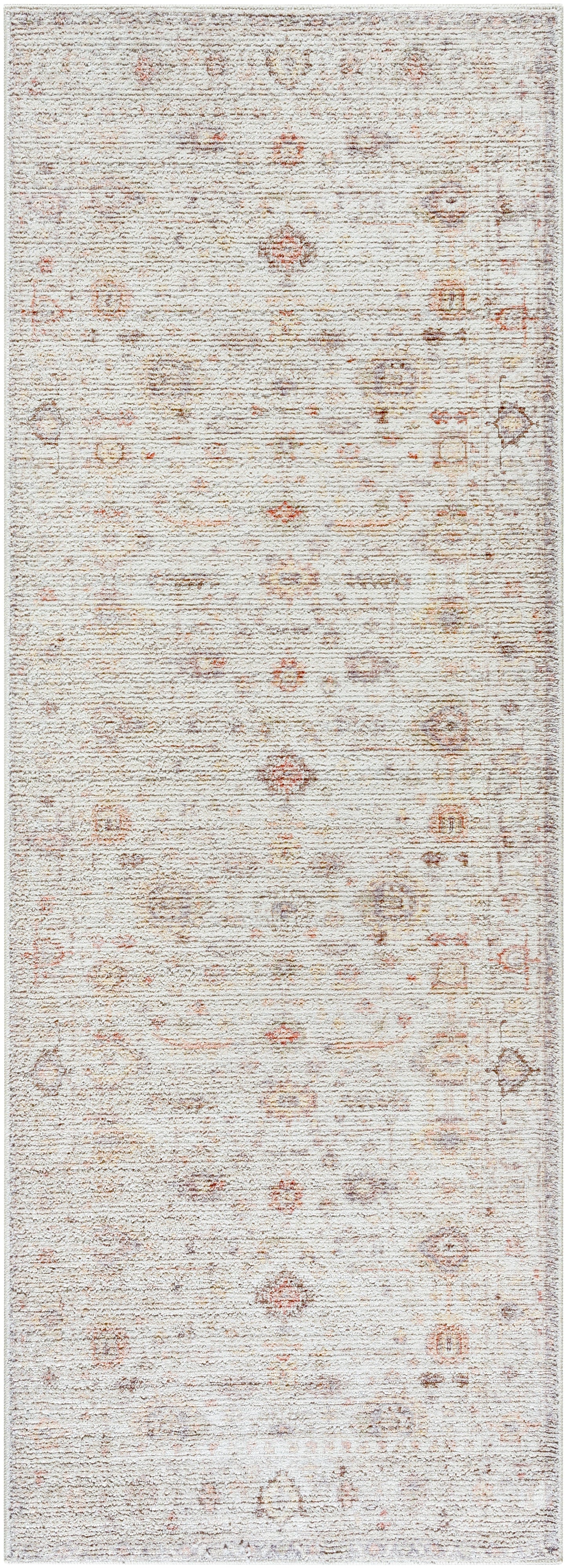 PNW Home Spokane PNWSP-2300 Rug- Ivory, Pink