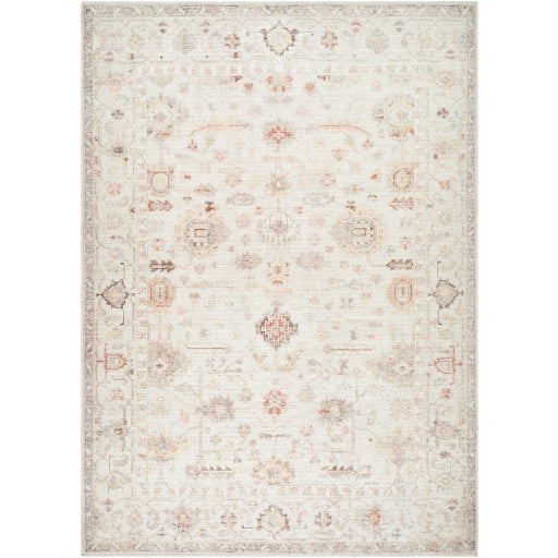 PNW Home Spokane PNWSP-2300 Rug- Ivory, Pink