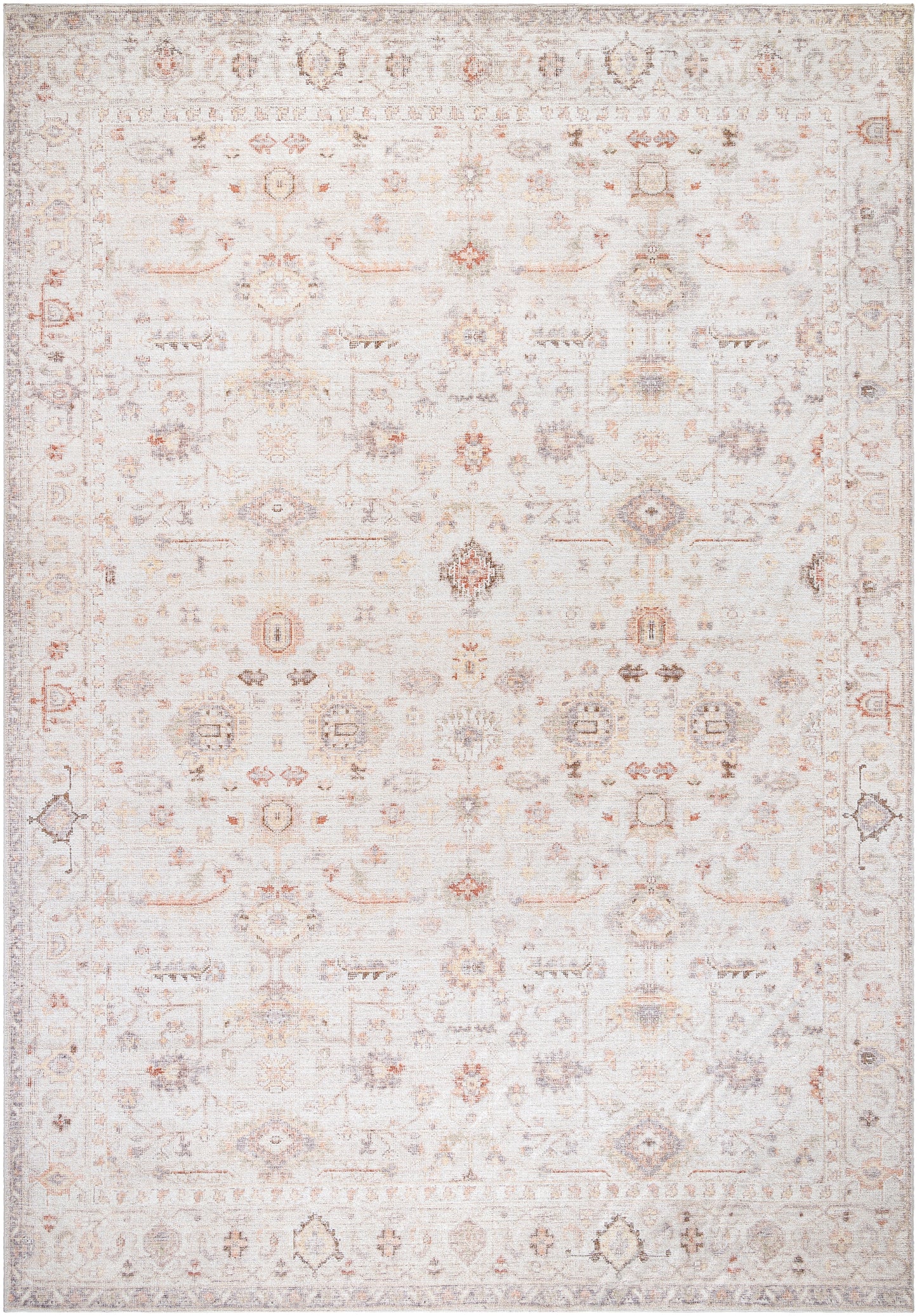 PNW Home Spokane PNWSP-2300 Rug- Ivory, Pink