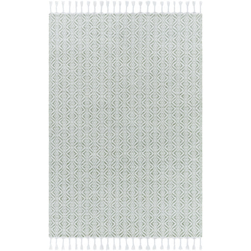 Peony PON-2301 Rug - Green, White