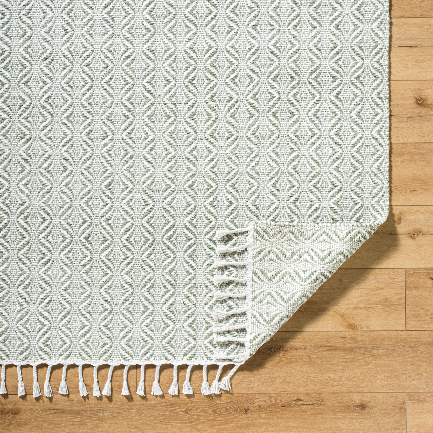 Peony PON-2301 Rug - Green, White