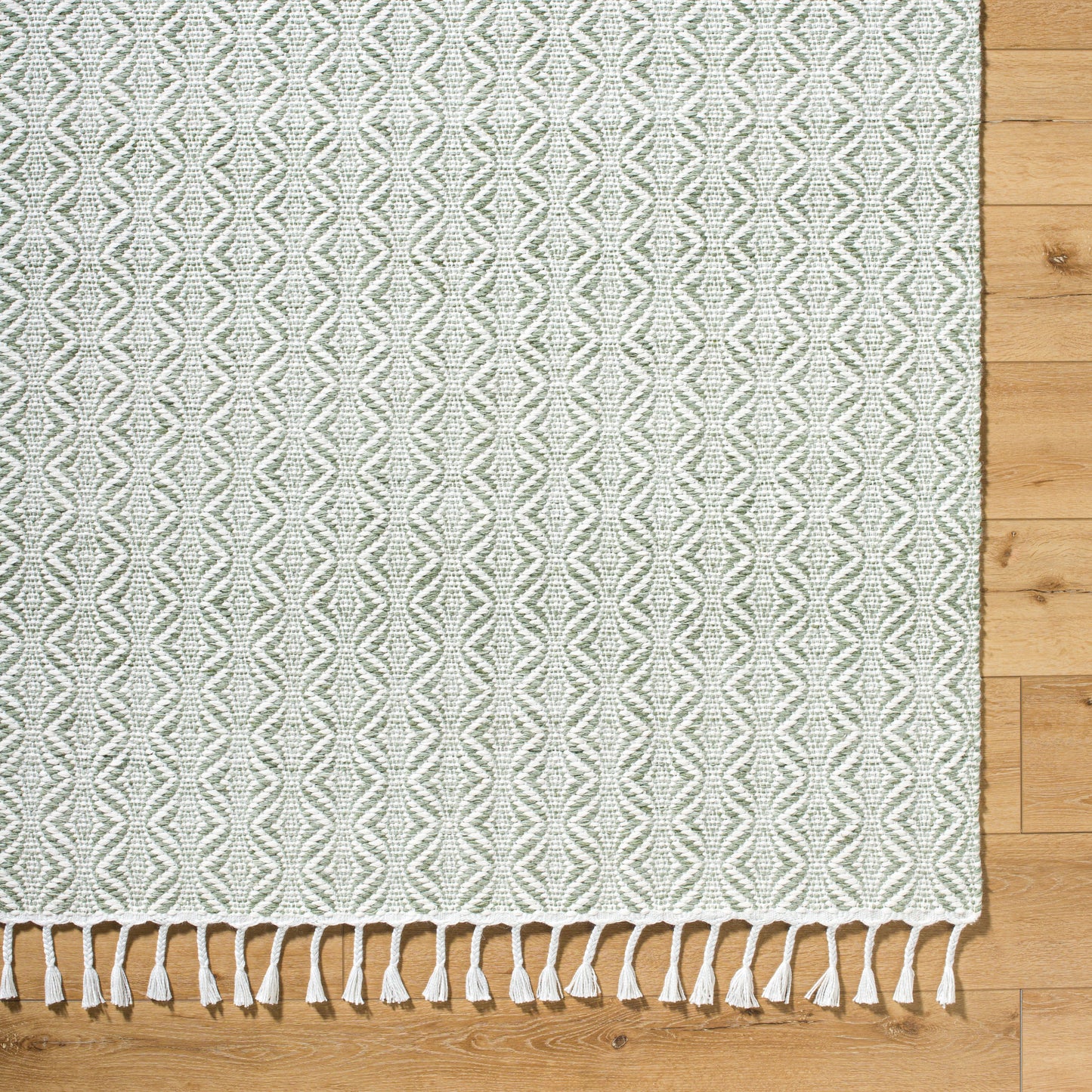 Peony PON-2301 Rug - Green, White