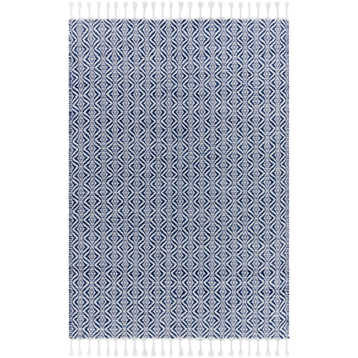 Peony PON-2303 Rug - Blue, White