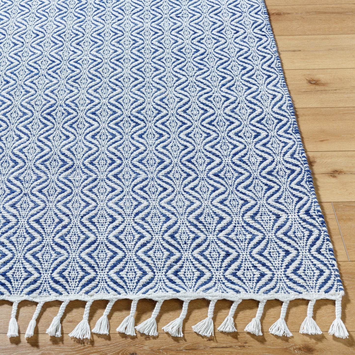 Peony PON-2303 Rug - Blue, White