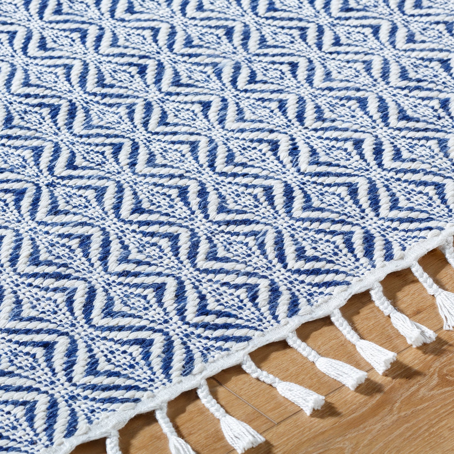 Peony PON-2303 Rug - Blue, White