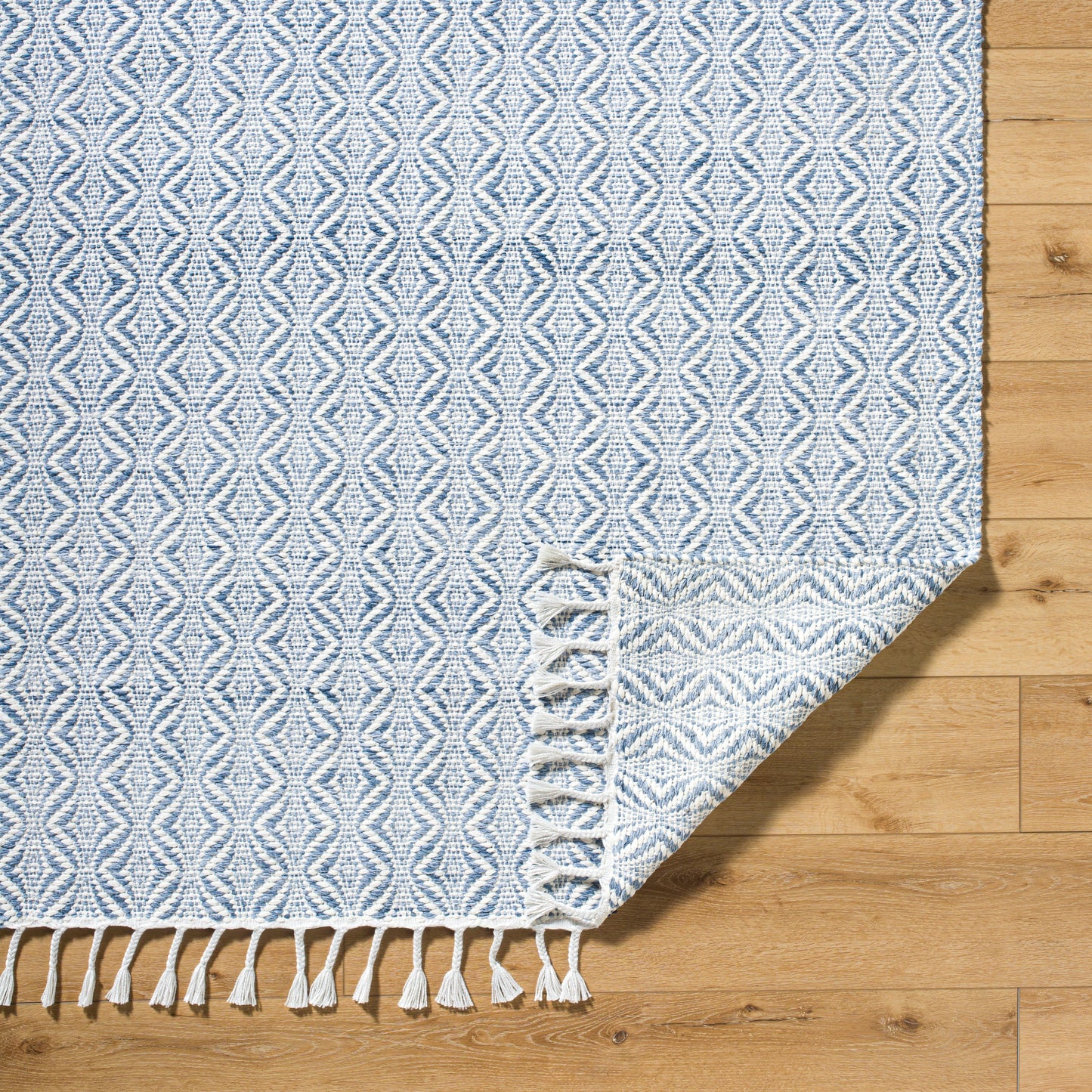 Peony PON-2304 Rug - Blue, White