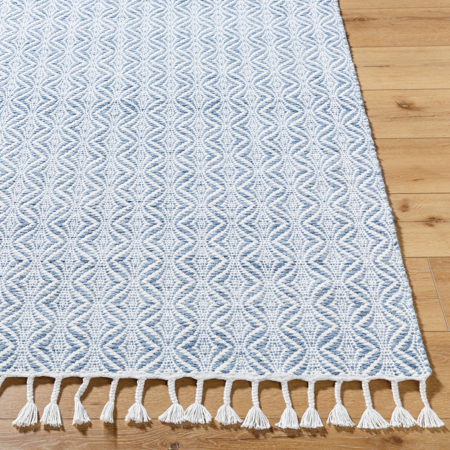 Peony PON-2304 Rug - Blue, White