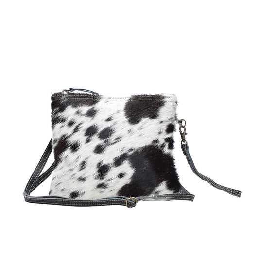 Myra Bag White & Black Shade Shoulder Bag