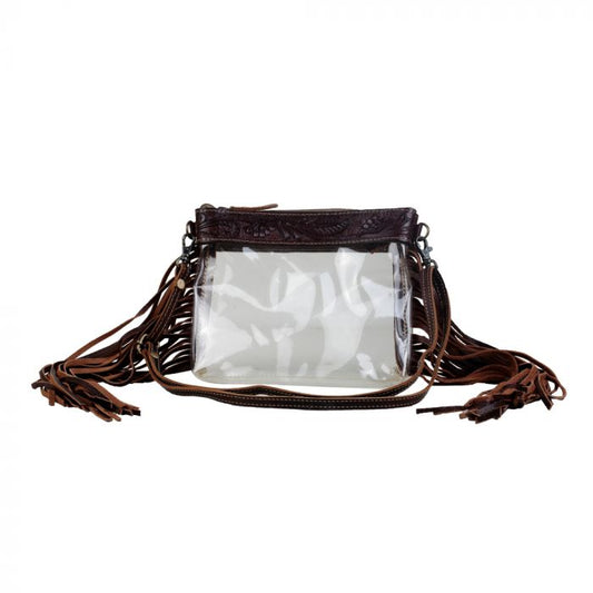 Myra Bag Intricate Clear Bag
