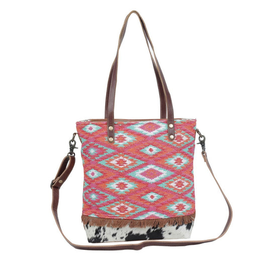 Myra Bag Pink Charm Tote Bag