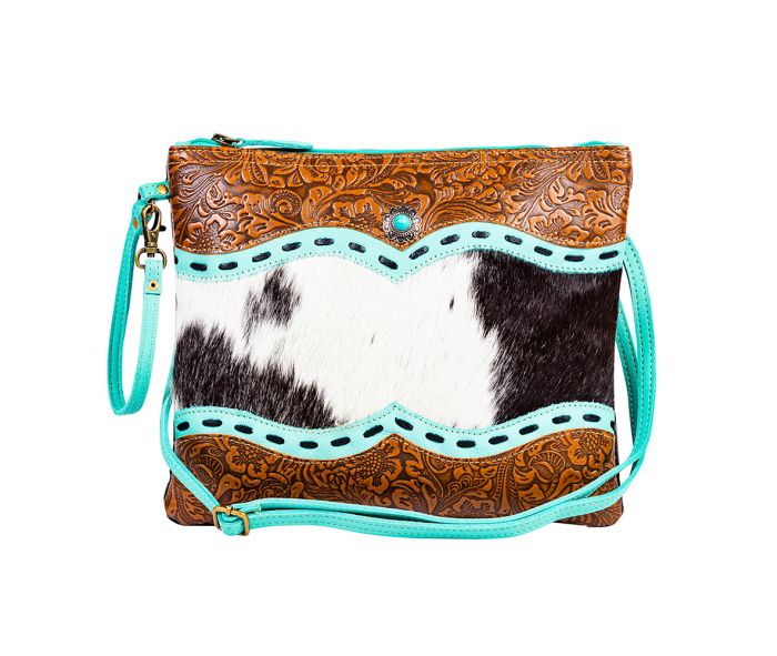 Myra Bag Stellona Canyon Embossed Hairon Bag