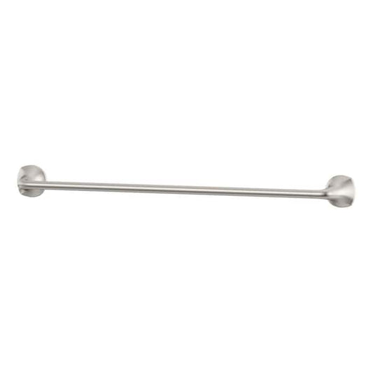 24" Towel Bar Bath Accessory, Spot Defense Brushed Nickel