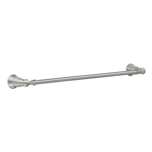 24" Towel Bar Bathroom Accessory, Spot Resist Brushed Nickel
