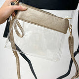 Clear Crossbody Bag/Clutch