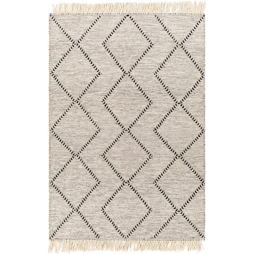 Uttar 2303 Rug - UTT2303 - Black/Cream